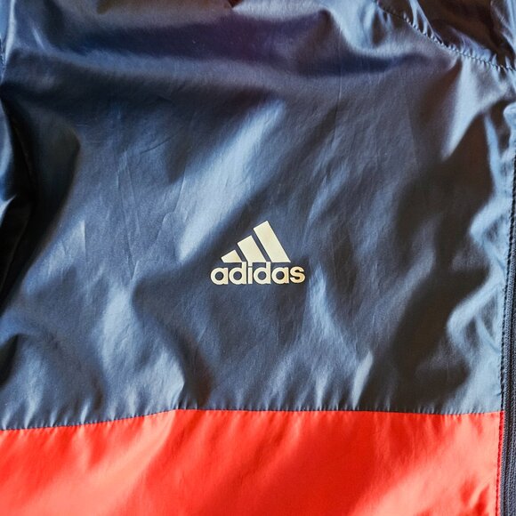 Adidas Bayern Munich Hooded Windbreaker / Track Jacket — XL - Picture 3 of 3